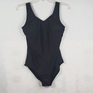 Crisscross Black One piece Swimsuit Size Medium